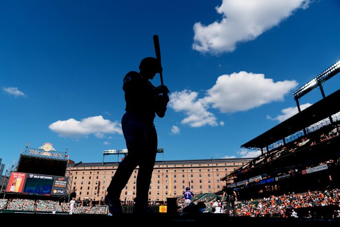 Chicago catcher Willson Contreras at Camden Yards on Thursday. 